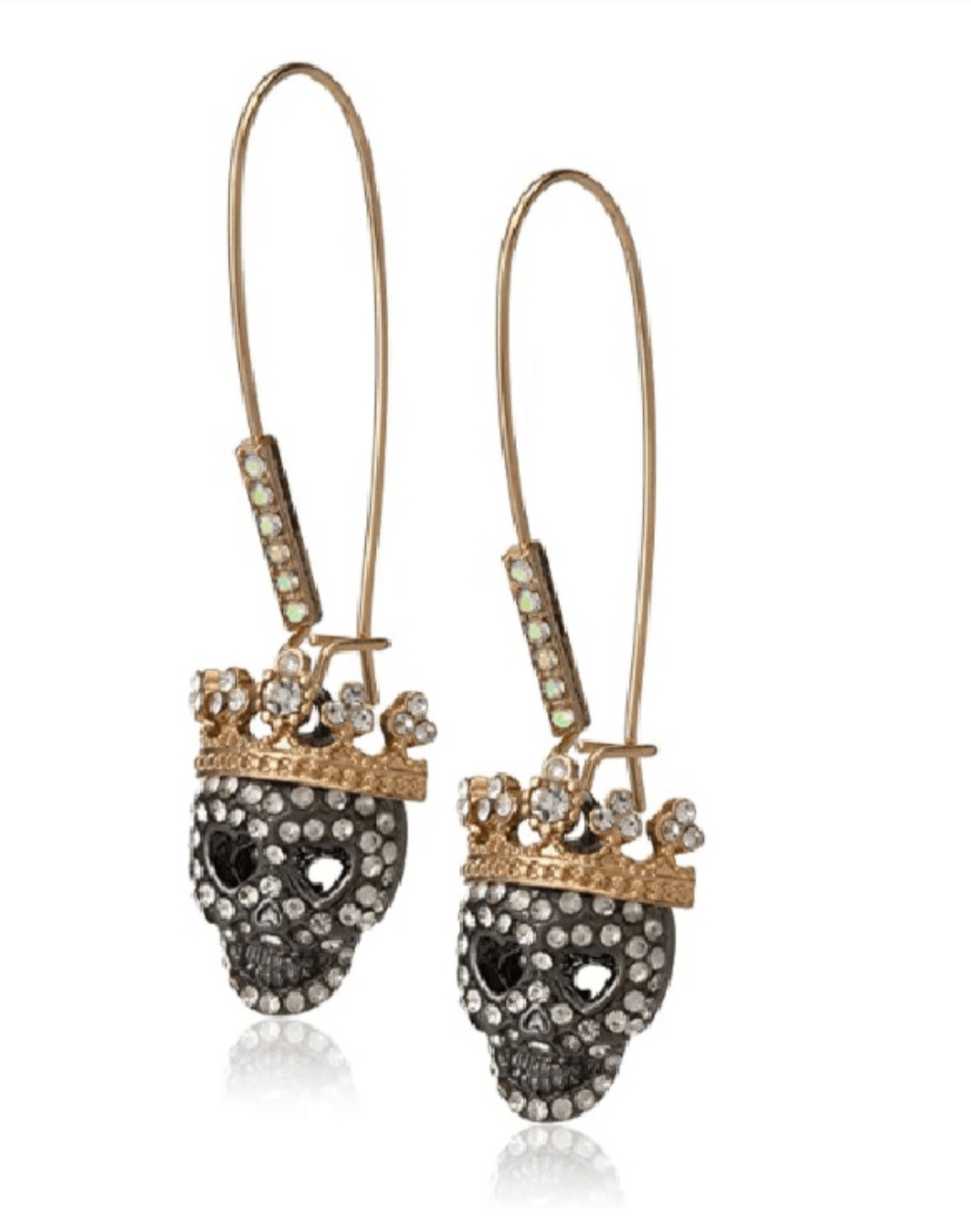 Fashion Skull Flower Owl Butterfly Heart Earrings