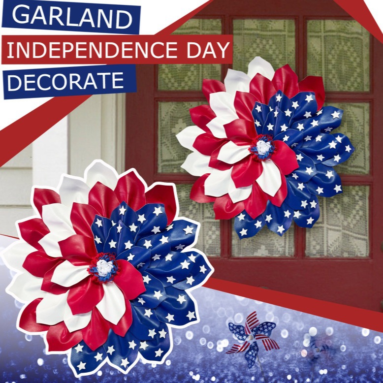 Independence Day American Flag Garland Decoration Props