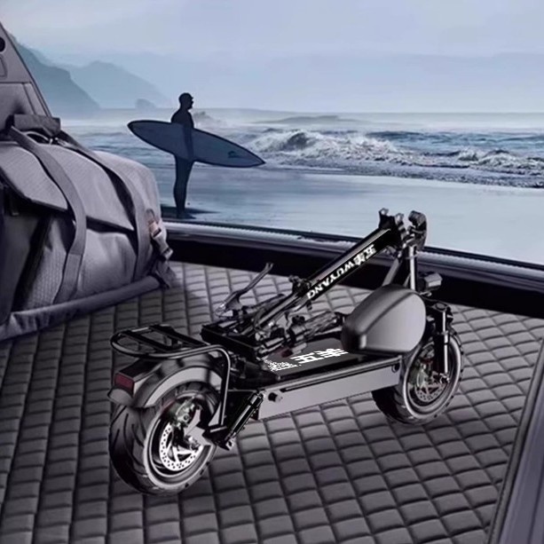 Brand Folding Electric Scooter For Adults, Mini Two-wheeled Electric Scooter, Small Car, Battery Car