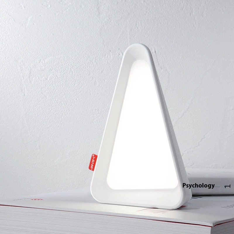 Flip Night Light USBRechargeable Gravity Sensor Adjustable Brightness White Light Atmosphere Night Feeding Table Lamp
