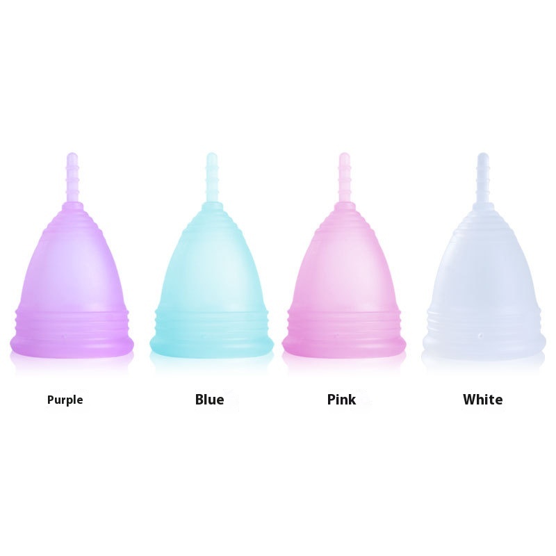 Silicone Menstrual Cup Women's Menstrual Period Aunt Cup Outdoor Leak-proof Comfortable Swimming Moon Cup