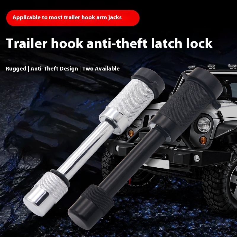Car Latch Lock Trailer Off-road Trailer Hook Trailer Lock RVTowing Anti-theft Dumbbell Trailer Lock