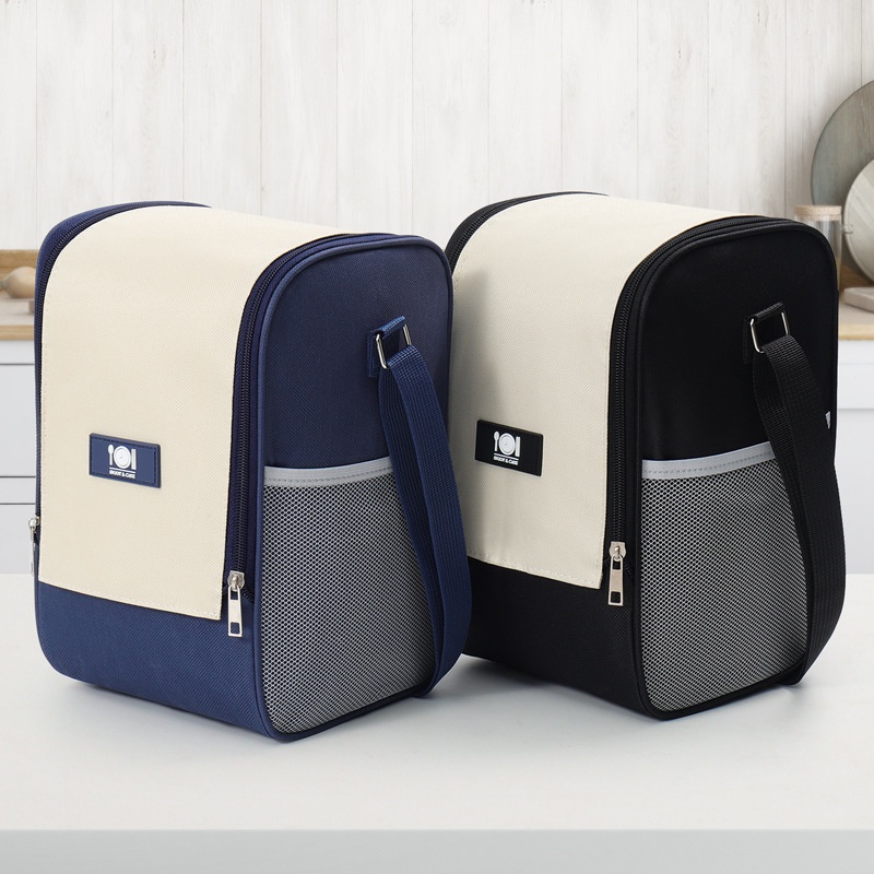 Lunch Box Bag Square Large Openingulation Bag Work Lunch Handbag Aluminum Foil Thickulation Bag Student Lunch Bag