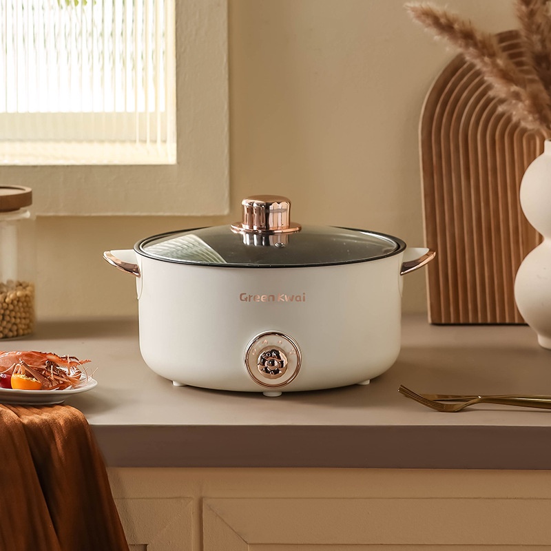 Large-capacity Household Multi-function Pot Electric Heating Wok Integrated Non-stick Pot