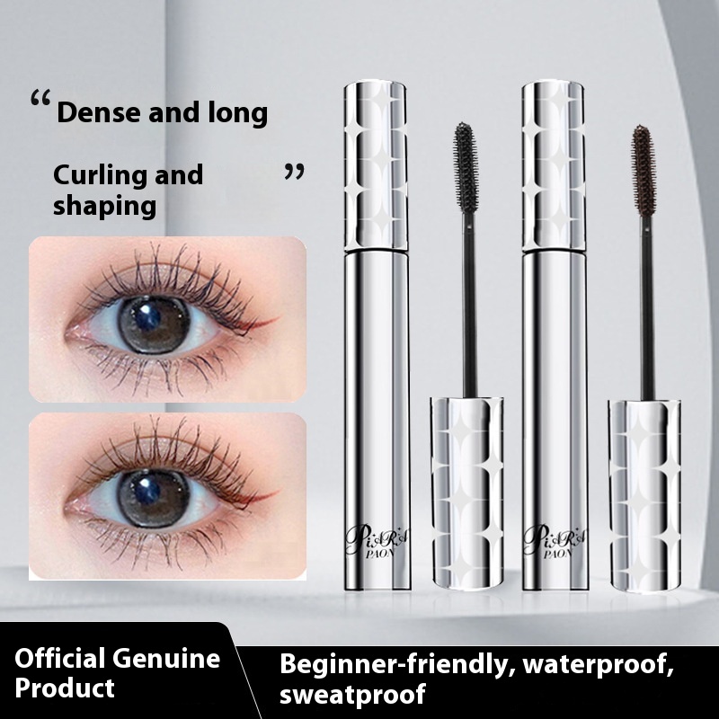 PIARA PAON Mascara Long-lasting Waterproof Sweat-proof Slim Long Curly Waterproof Sweat-proof Root Is Not Easy To Faint
