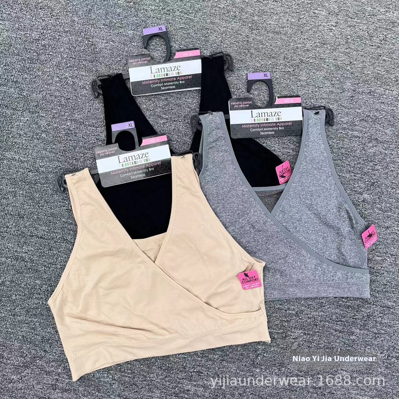 Lamaz* Lactation Pure Cotton Spandex Sleep Bra For Women, Pregnant Women, Postpartum Yoga Bra, Special