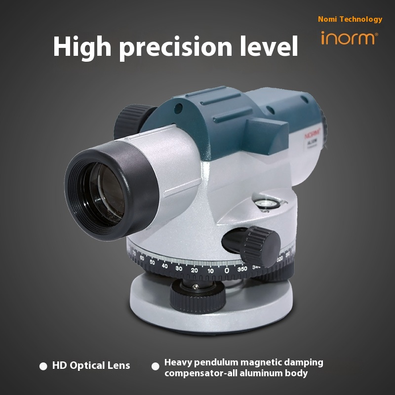 Nomi32x Optical Level Indoor And Outdoor Automatic Leveling High-precision Construction Engineering Measurement And Mappingtrument