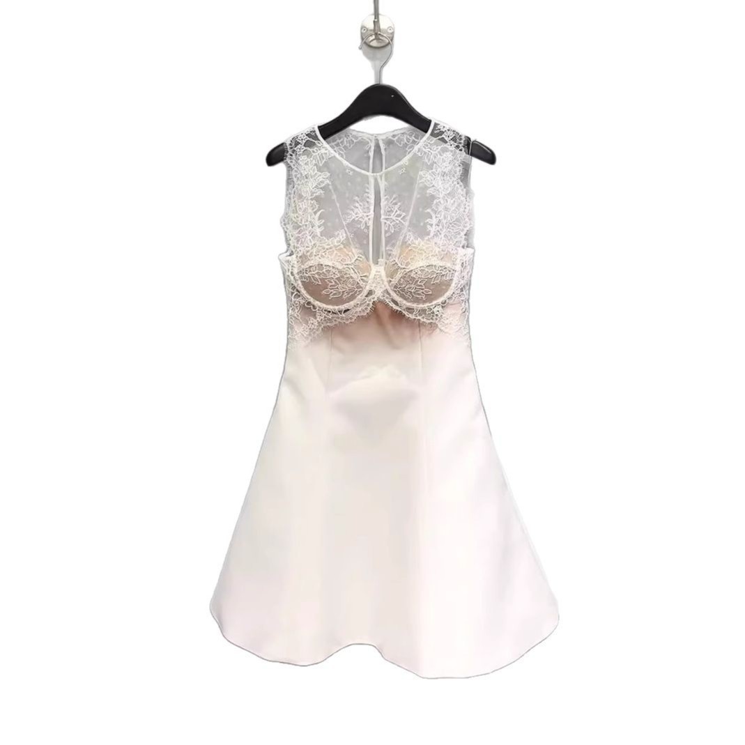 Lace Patchwork Dress