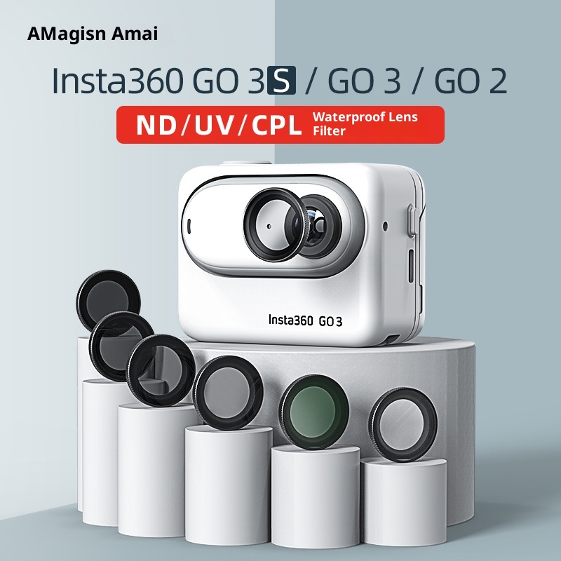 Amai Ta360 GO3SGO3/2ND Dimming Filter CPL Polarization Filter Thumb Camera UV Filter