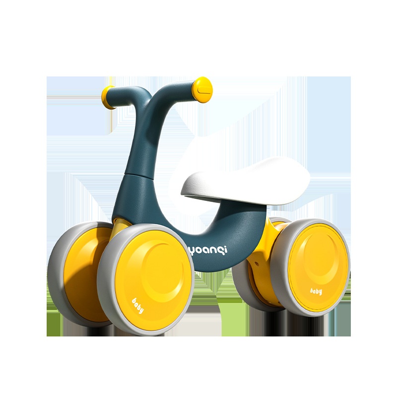 Children's Four-wheel Balance Car, Sliding Walker,1-3 Year Old Male And Female Baby, Yo-niu-niu Car, Sliding Walker