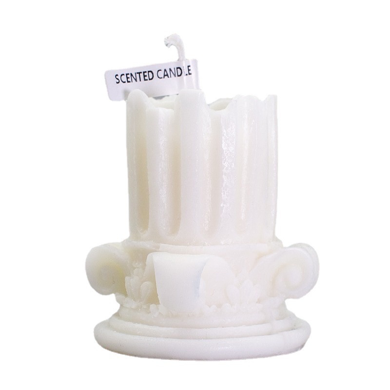 Roman Column Scented Candles Foreign Trade European Column Shape Scented Candles - 5