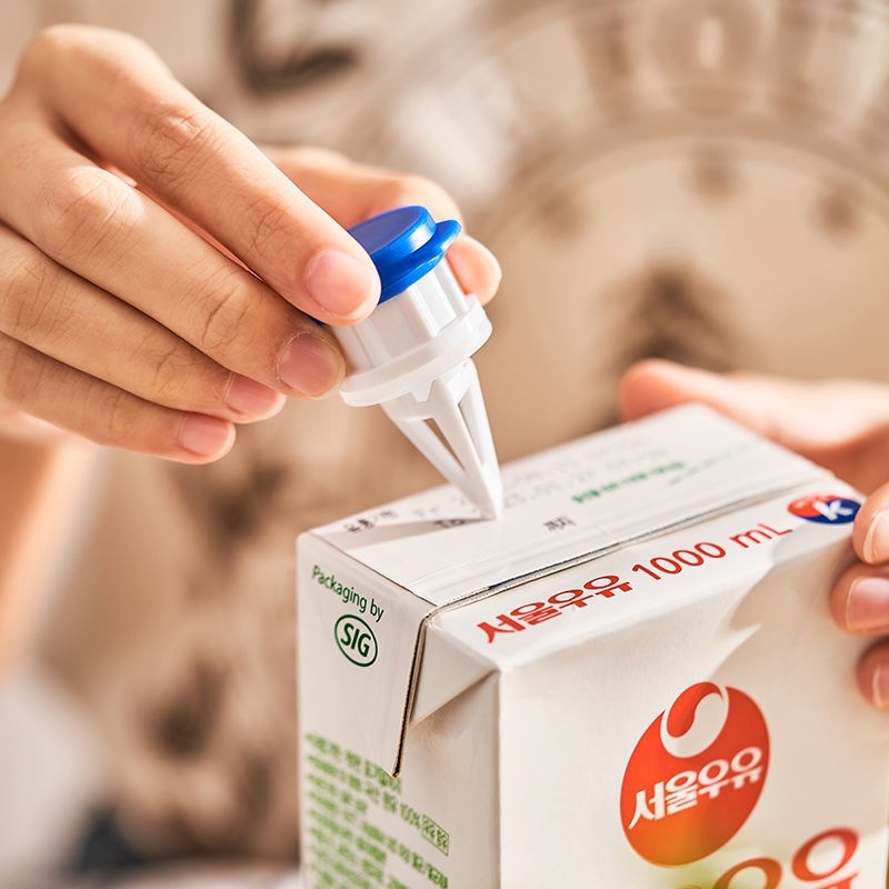 Japanese-style Milk Carton Sealing Clip Beverage Carton Diversion Sealing Clip Household Baking Milk Light Cream Storage Preservation