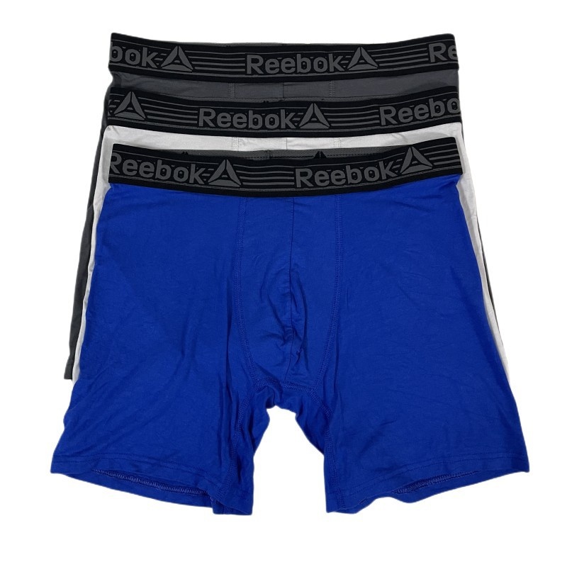 Foreign Trade Export Men's Boxer Briefs Genuine Bamboo Fiber Soft And Delicate Anti-wear Solid Color Home Sweat-absorbent Breathable Underwear