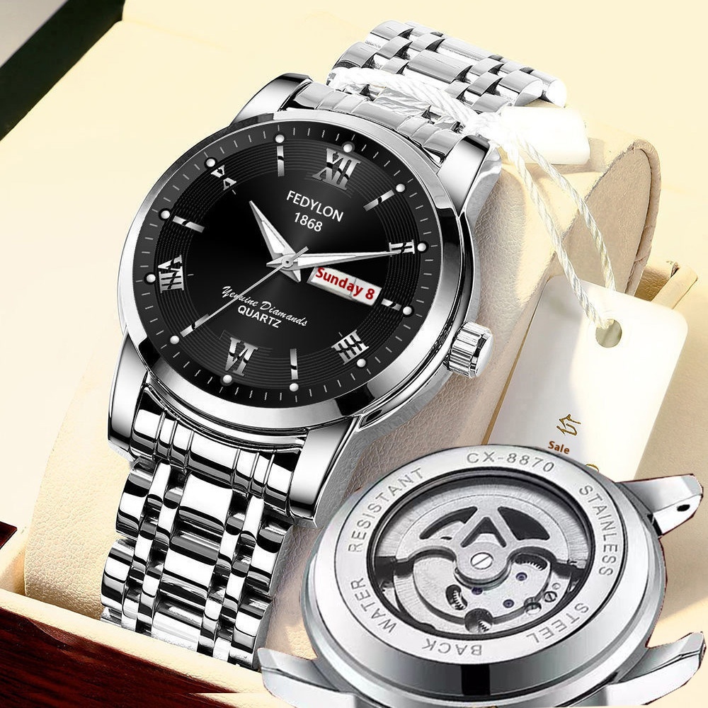 Fotillon Watch Men's Fully Automatic Mechanical Watch Men's Watch Waterproof Luminous Business Light Luxury Watch Men's