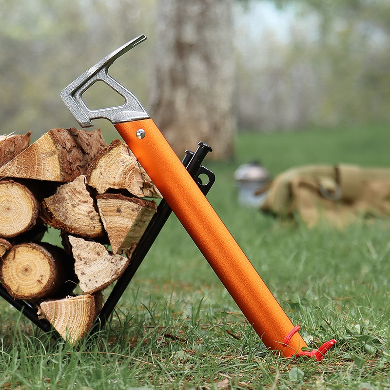 Outdoor Camping Nail Hammer Multi-function Eagle Beak Claw Hammer Tent Canopy Nail Hammer Home Korean Carbon Steel Hammer