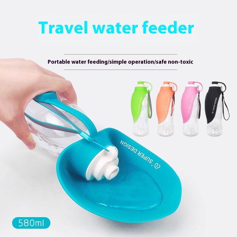Pet Outdoor Water Cup Dog Kettle Portable Outdoor Drinking Fountain Dog Travel Cup Drinking Water Bottle