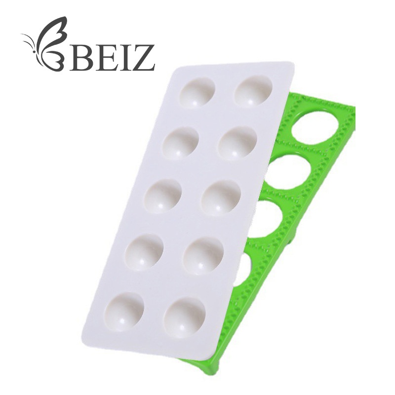 Ten-hole Italian Square Dumpling Mold Italian Fondant Cake Mold DIYPastry Baking Tools