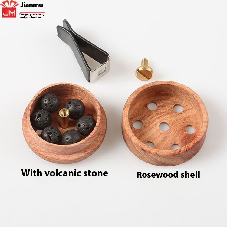 Car Aromatherapy Car Air Outlet Diffuser Essential Oil Diffuser Stone Diffuser Wood No Fire Aromatherapy Car Diffuser Wood