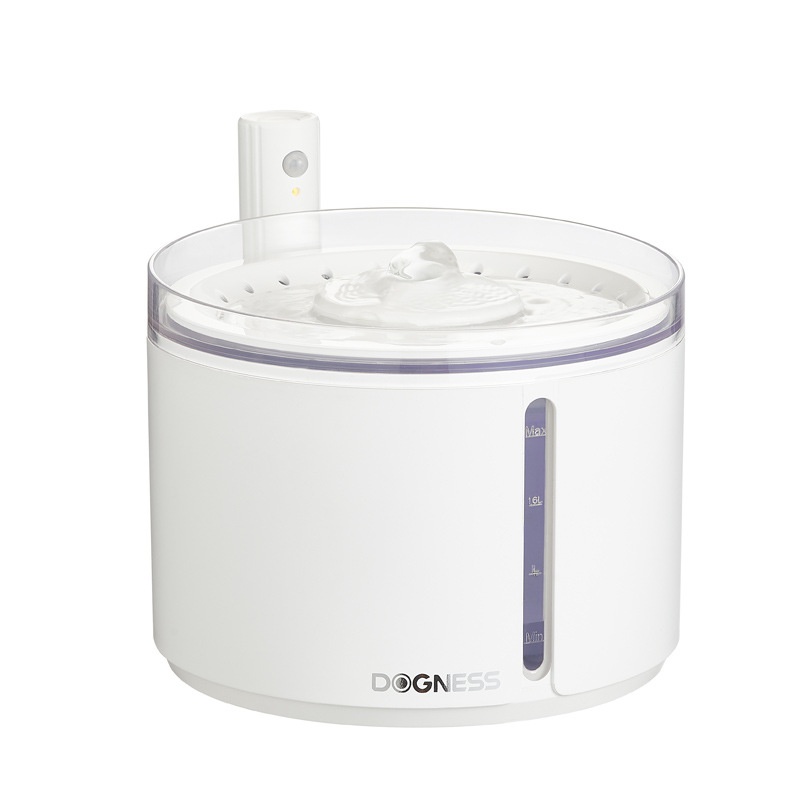 Dogness Cat Wireless Induction Water Dispenser Dog Water Dispenser Automatic Circulation Non-plug Pet Smart Water Dispenser