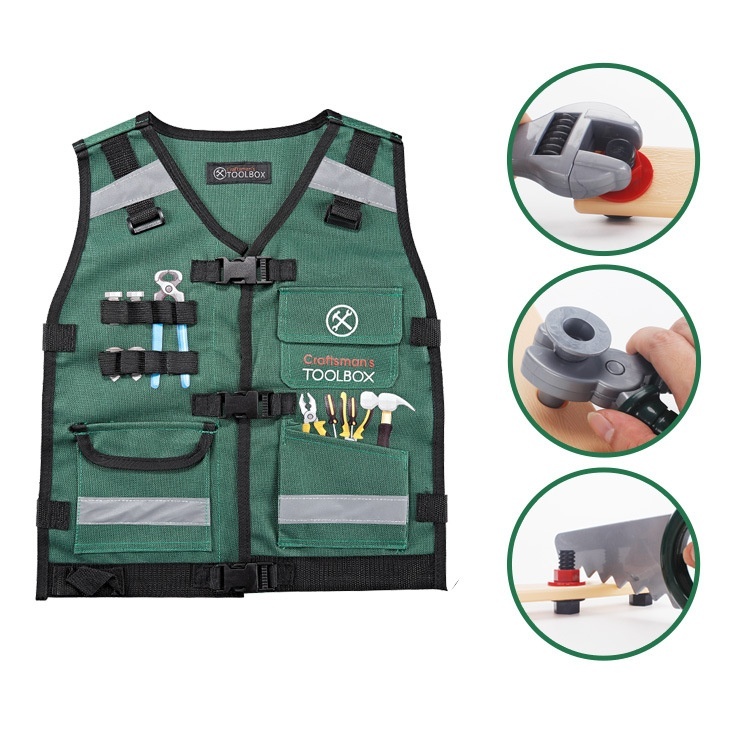 Pretend House Children's Educational Toys Boys Repair Tools DIYSimulation Tool Clothes Set