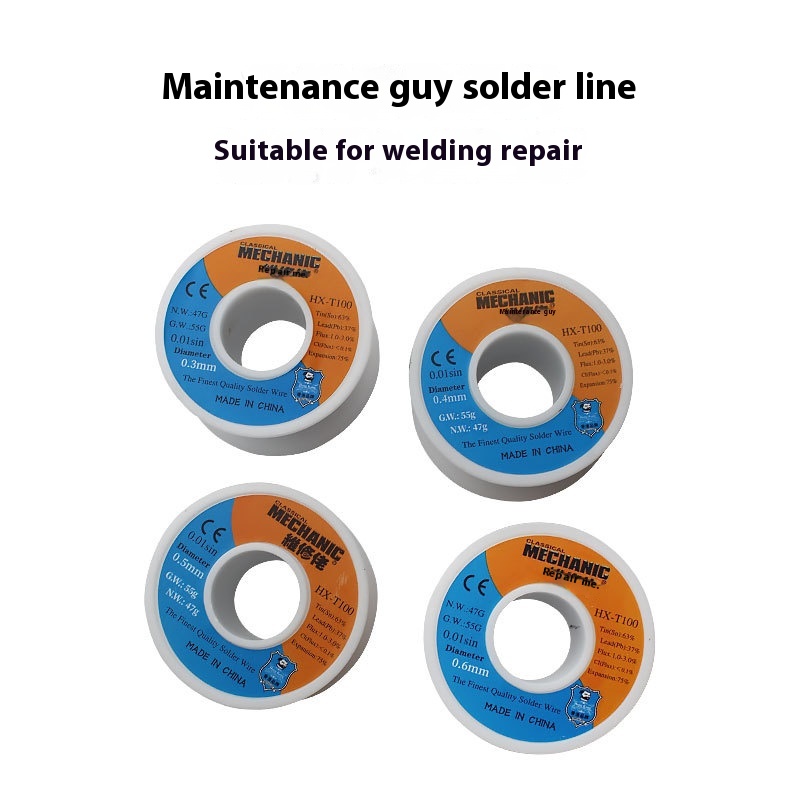 Tin Wire Solder Wire Tin Wire Solder Wire Lead High Purity Welding Material Rosin Core Tin Solder Wire Solder