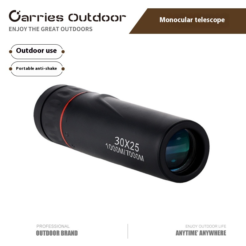 Outdoor Camping Mountaineering Hiking Monoculars High Power HDNight Vision Mini Portable Lightweight Long Distance