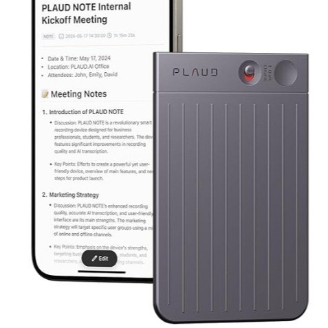 Explosions AI Recorder Plaud Note GPTiOS Call Recording To Text APP Ultra-thin Developable