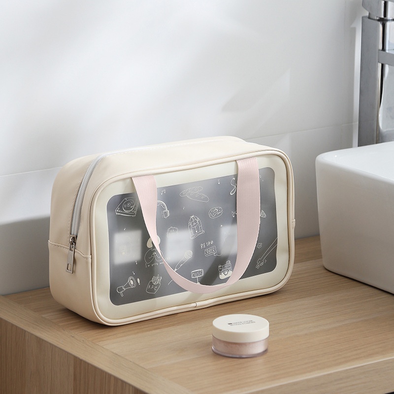 Cosmetic Bag With Large Capacity Storage Bag Portable Toiletry Bag Clothing Travel Style High-end Bathing Products