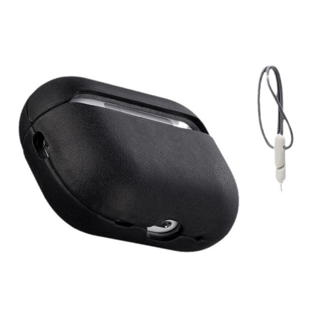 Genuine Leather Protective Case For Apple Bluetooth Earphones,Crazy Horse Leather Second Generation Protection Cover With Hanging Rope,For Men