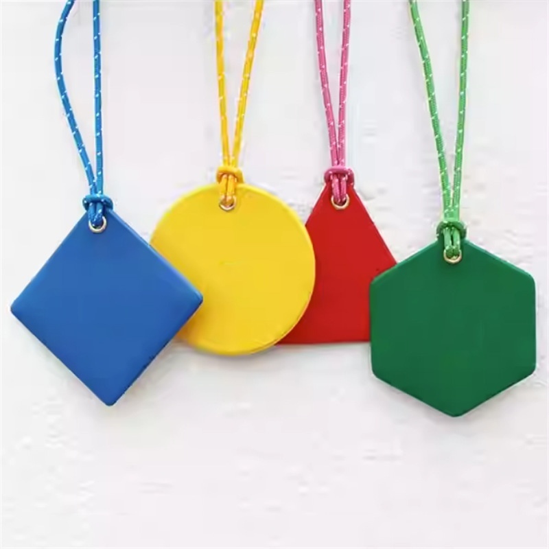 Leather Luggage Tag Voltage Style Luggage Check-in Tag Information Tag Boarding Pass Cargo Luggage Tag