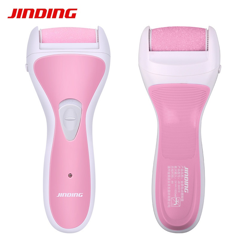 Jinding Electric Foot Grinder JD-8001 Pedicure Device To Remove Dead Skin And Calluses,Grinding Stone USBCharging Foot Beauty Tool