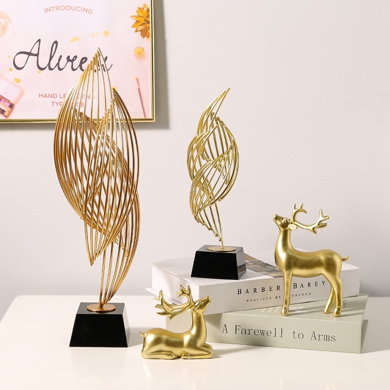 Fengshengshui Lucky Ornaments Hallway Living Room TVCabinet Wine Cabinet Desktop Decoration Creative Personality Abstract Crafts