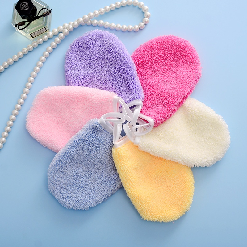 Microfiber Makeup Remover Towel Cleansing Face Washing Towel Cleansing Towel Makeup Remover Towel Makeup Remover Gloves