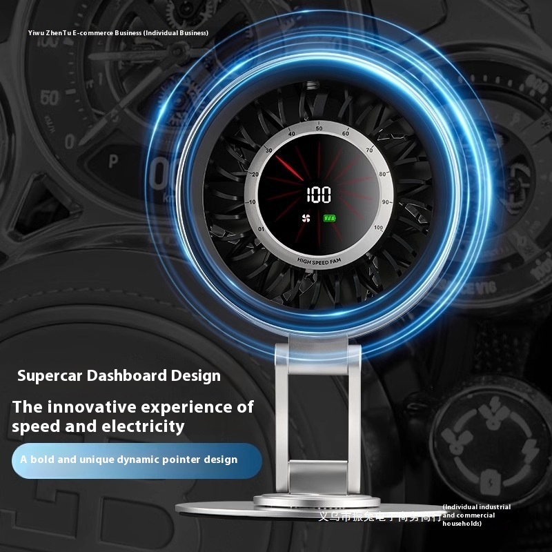 风扇充电便携式折叠循环支架潮弄金属小型桌面台式电风扇包邮