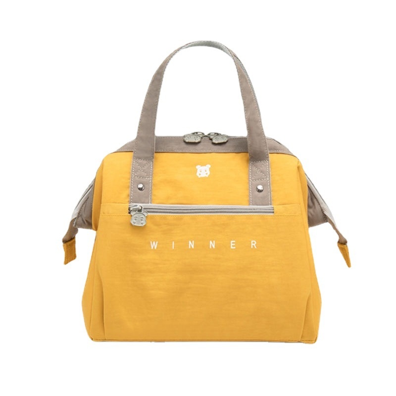 Ulated Handbag Lunch Bag Lunch Box Bag Bento Portable High-looking Rice Bucket Aluminum Foil Lunch Primary School Student Hand Bag