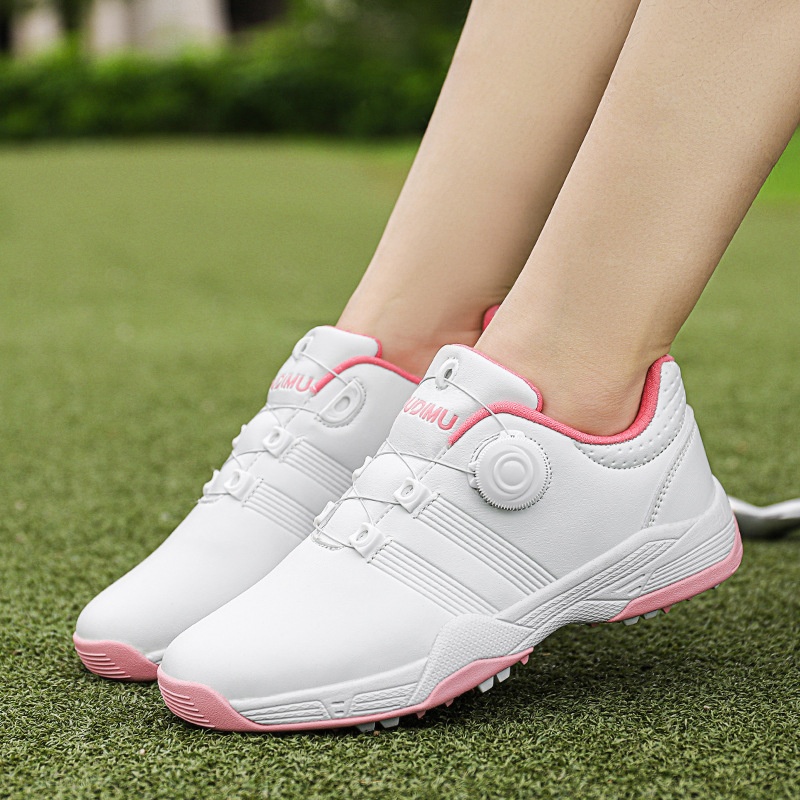 Golf Shoes For Men And Women Fixed Nail Buttons Waterproof Comfortable Breathable Sports Golf Shoes For Men