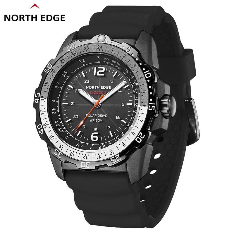 Men's Outdoor Electronic Watch Pointer Solar Watch Luminous Waterproof Long Battery Life Speed Light Driven Sports Watch