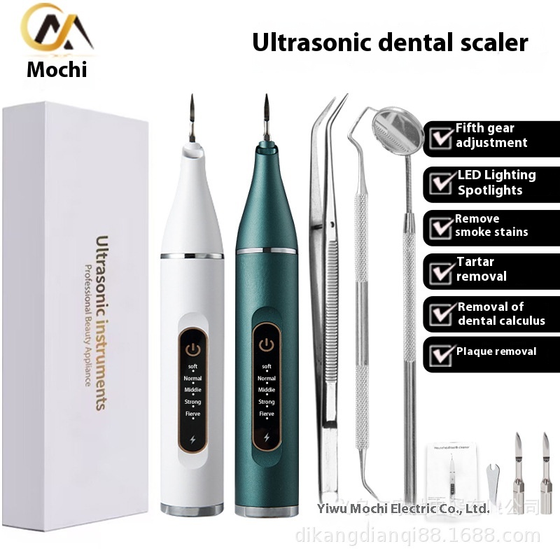 Ultrasonic Teeth Cleaner Electric Teeth Cleaner Home Teeth Whiteningtrument Dental Calculus Portable Teeth Washer