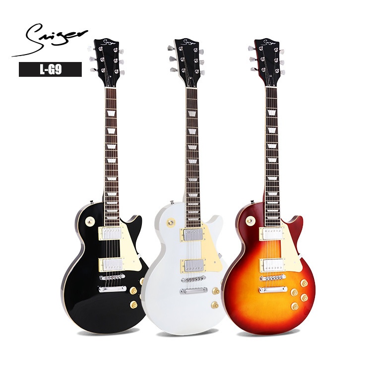 Electric Guitar Electric Guitar G9 Black And White Tomato Scrambled Egg Electric Guitar Guangzhou