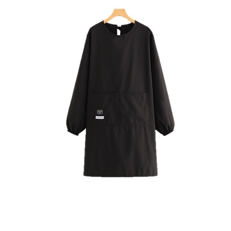 Long-sleeved Apron Fashion Breathable Water-repellent Kitchen Cooking Overalls Pet Barber Shop Hair-free Work Clothes