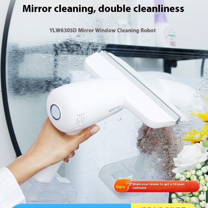 Free Shipping Billion Force Glass Wiping Artifact Window Wiping Robot Wireless Household Electric Window Wiping Window Wiping Mirror Cleaning