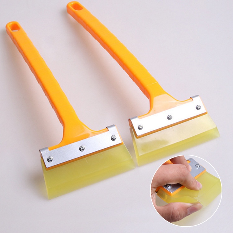 Long Handle Tendon Scraper Film Scraper Scraper Snow Shovel Glass Cleaning Tool8cm Thick Plate R-3107 A