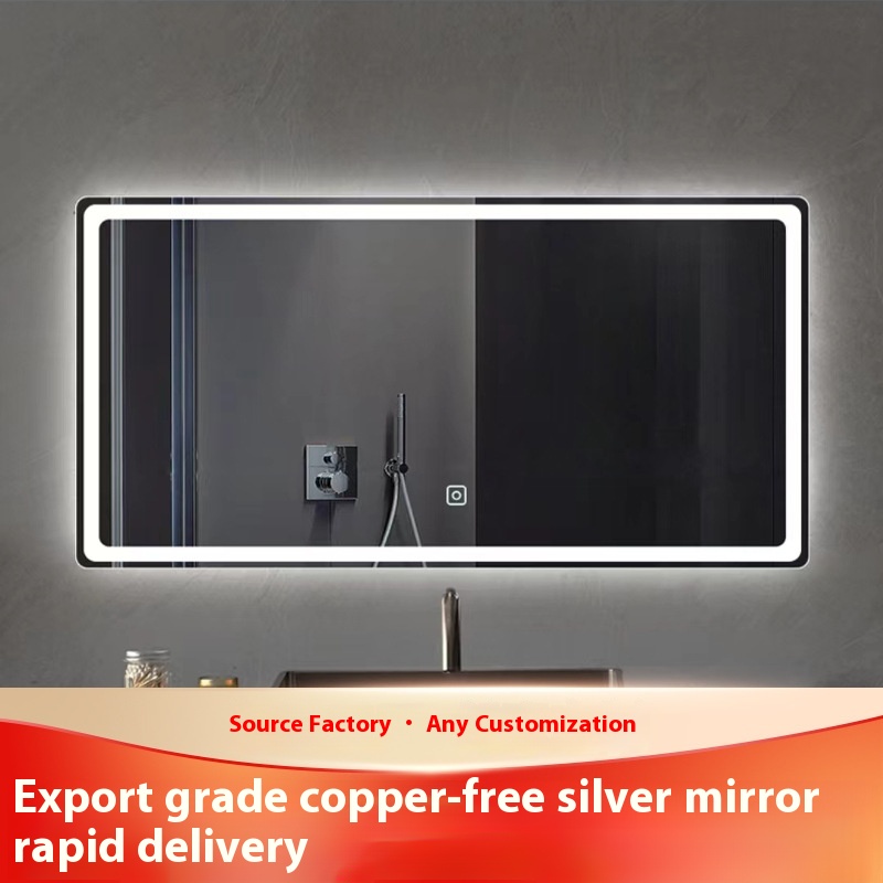 L E D Luminous Mirror Bathroom Cabinet Smart Mirror Defogging Mirror Bathroom Makeup Mirror