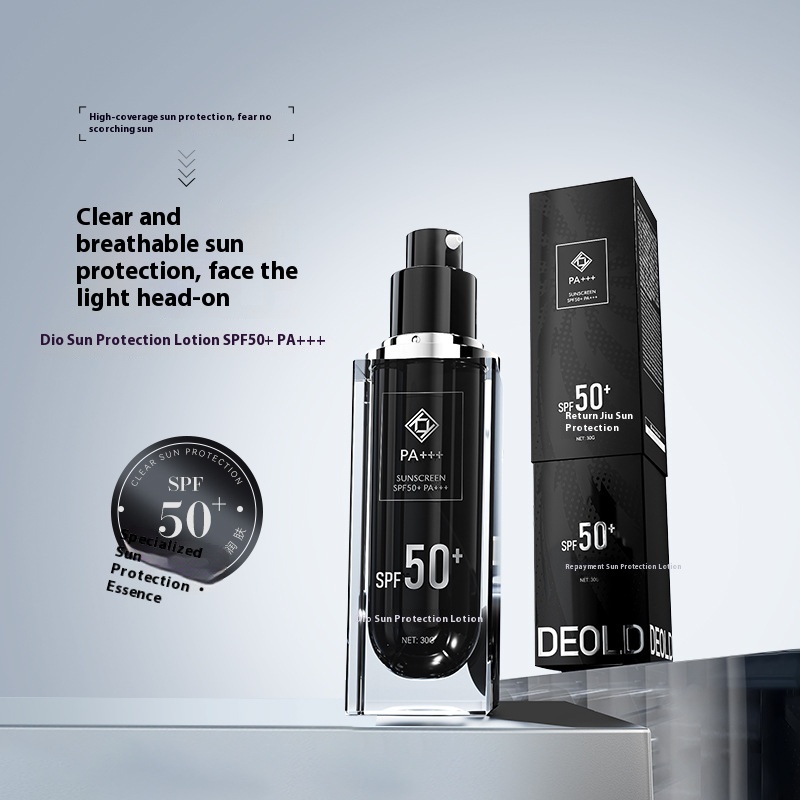 European Sunscreen SPF50 PA High-power Refreshing Light Makeup Front Sunscreen Facial Isolation Body Ultraviolet Rays