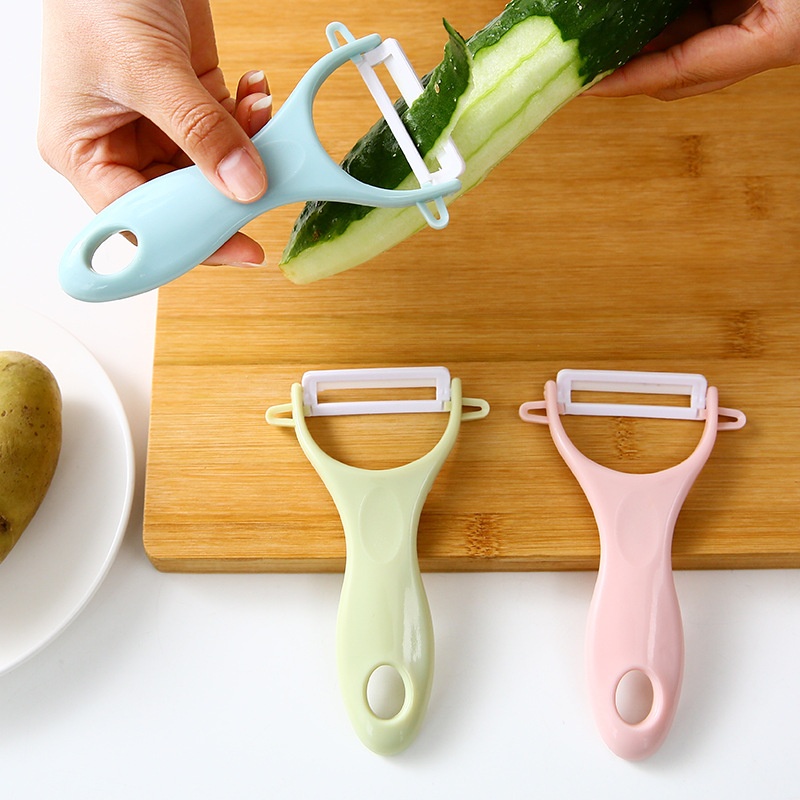 Nordic Color Peeler Kitchen Gadget Peeler Multifunctional Fruit And Vegetable Ceramic Peeling Knife Fruit Peeler