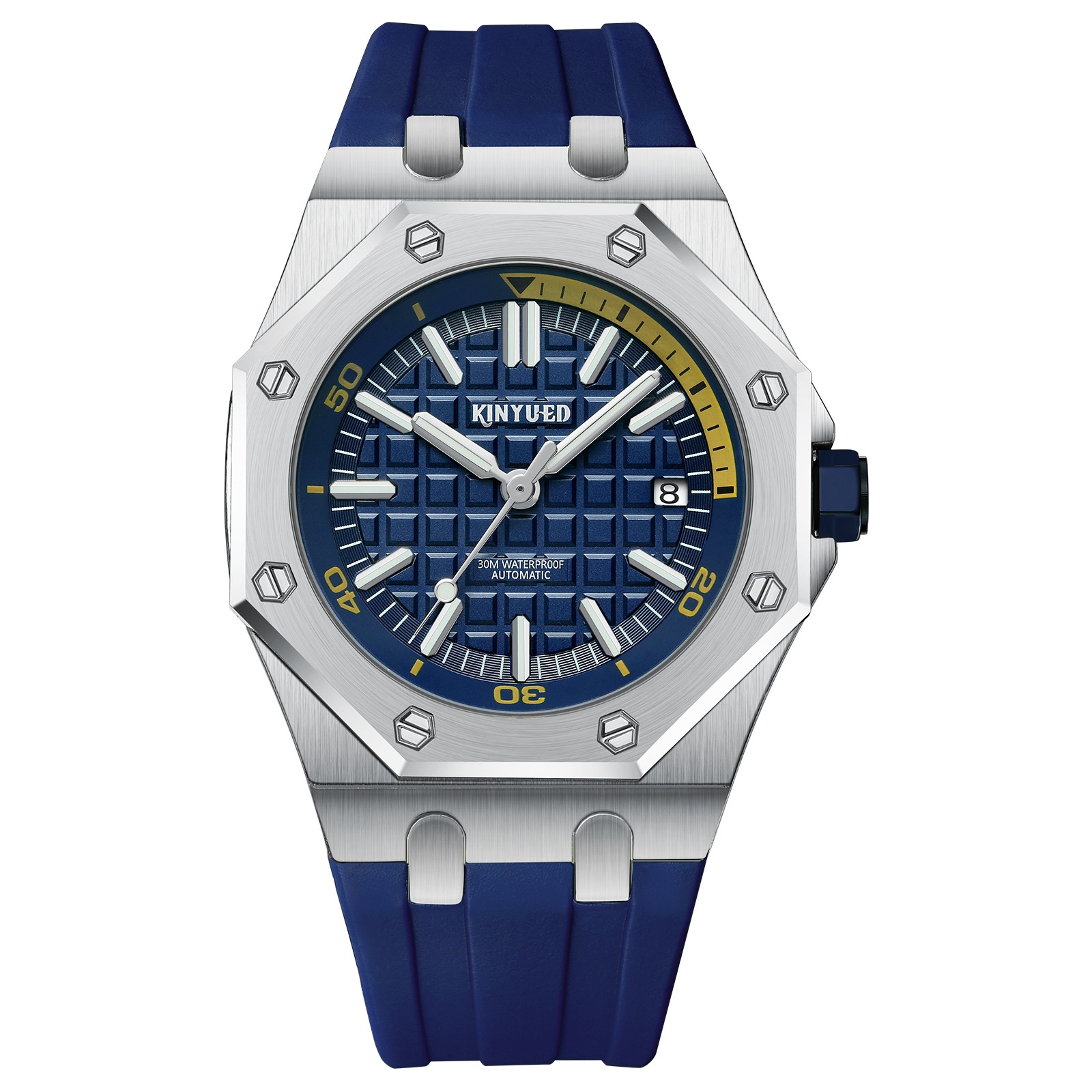 KINYUED/Jin Yueda Automatic Men's Mechanical Watch Calendar Luminous Waterproof Men's Watch Fashion Watch