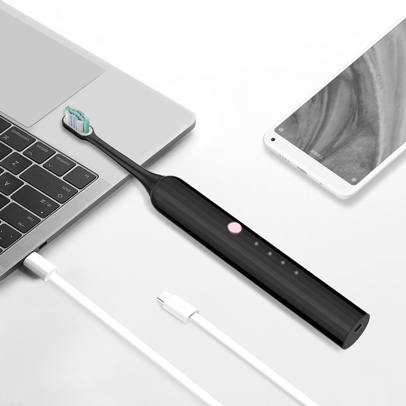 Small Household Appliances Sonic Toothbrush Adult USBDirect Charging Waterproof Lazy Magnetic Levitation Sonic Electric Toothbrush Gift