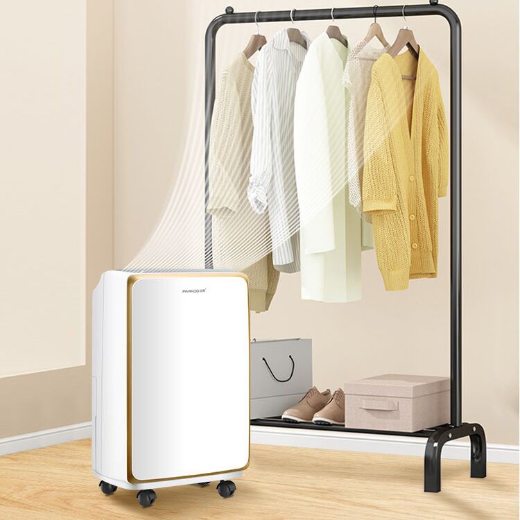 Baiao Dehumidifier Household Small Dry Clothes Dehumidifier Bedroom Dormitory Indoor Moisture Absorption Basement Dehumidification HD165A
