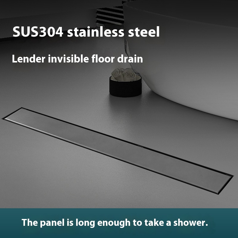 Floor Drain One Piece Drop Shipping Stainless Steel Floor Drain Deodorant Large Displacement Floor Drain Submarine Invisible Floor Drain Deodorant Floor Drain