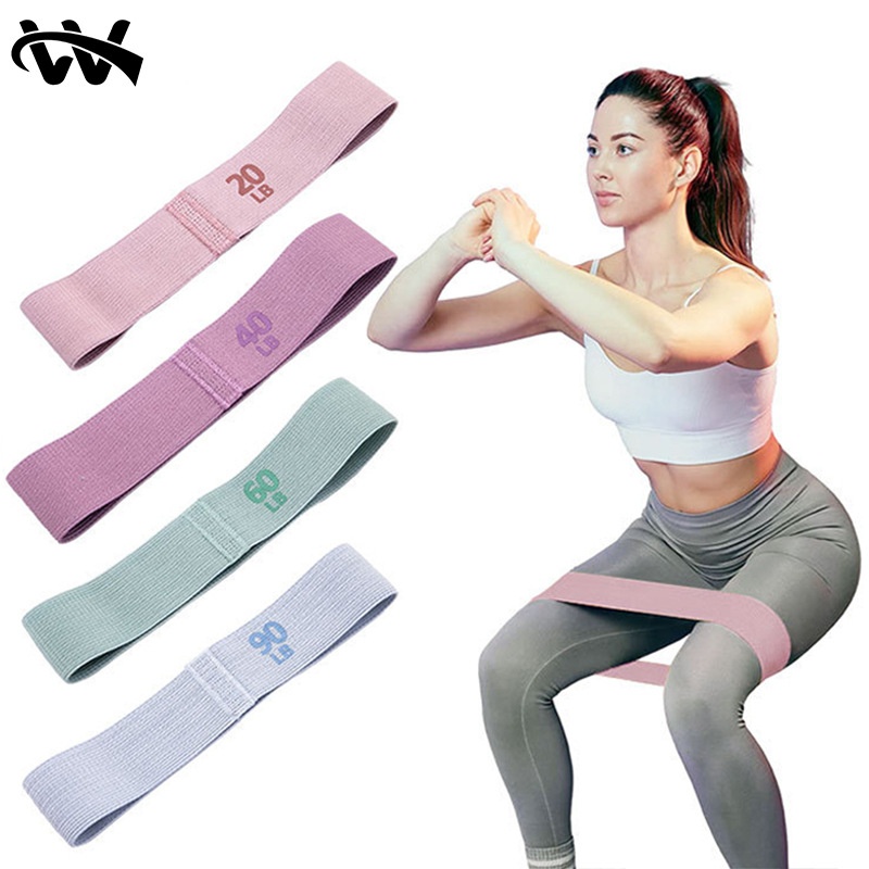 Latex Ring Hip Beauty Belt 20-90 Pounds Hip Beauty Elastic Belt Squat Hip Lifting Yoga Ring Hip Beauty Belt